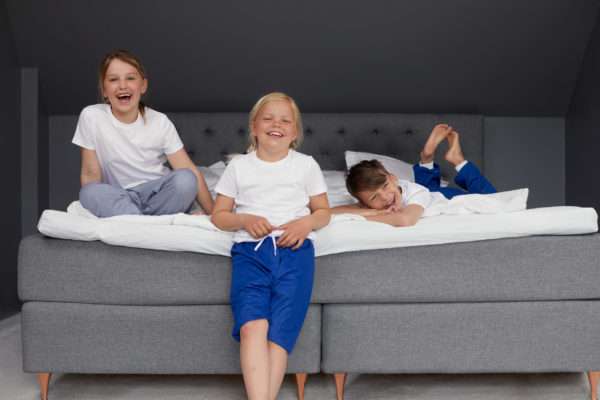 Pyjamasshorts for barn som tisser i sengen - Bilde 2